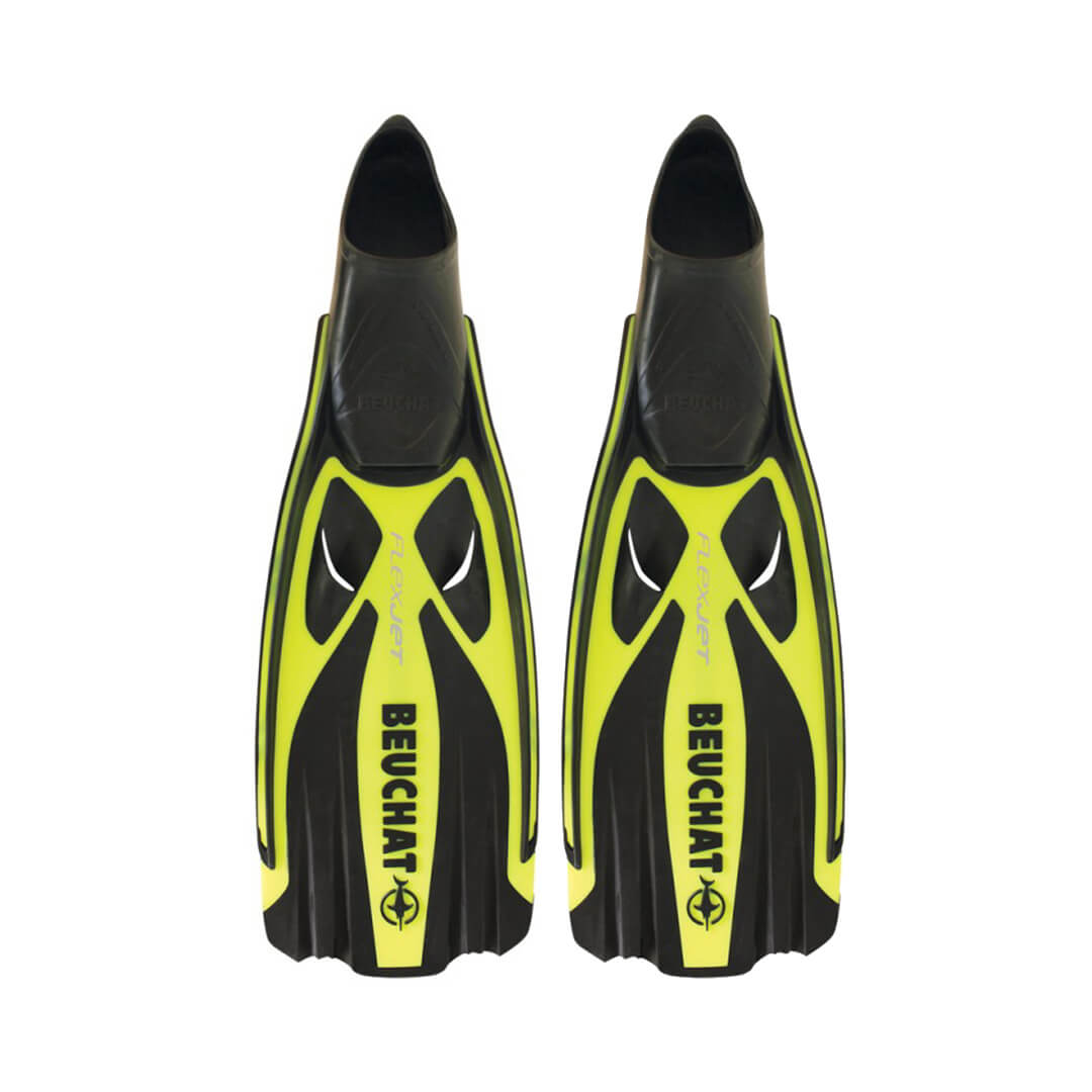 Palmes Mares Avanti Pure Fins - Taille XL, Jaune, Pour Fille, Confort Pieds Nus, Talon Ouvert