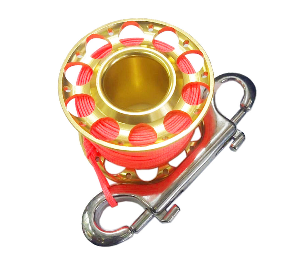 Villozxiny Diving SMB Finger Reel Bag - 210D Nylon Mesh Gear Pouch For Scuba